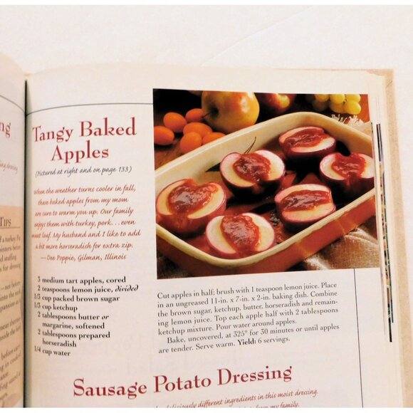 Taste of Homes Holiday and Celebrations Cookbook 2001 HB Thanksgiving Christmas - Picture 8 of 8